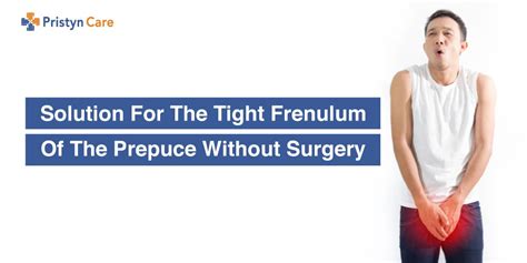 How do you fix a tight frenulum without surgery?