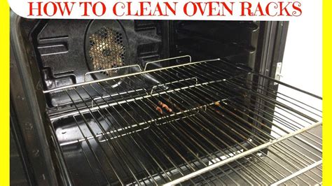 How do you fix an oven rack after self cleaning?