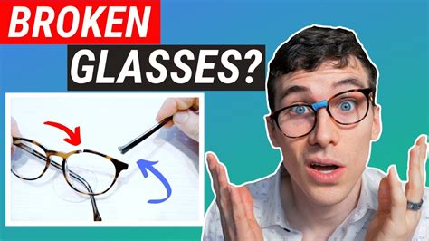 How do you fix completely broken glasses?