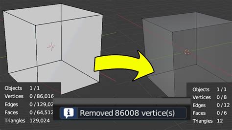 How do you fix duplicate vertices in Blender?