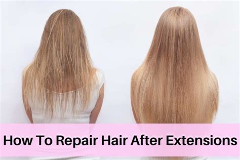 How do you fix hair after years of extensions?