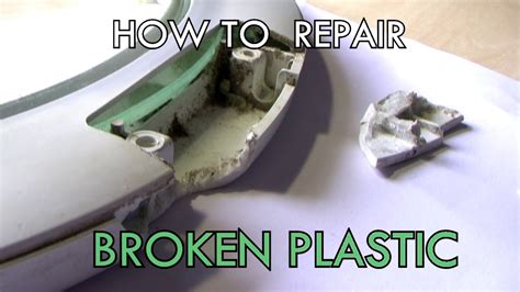How do you fix hard plastic?