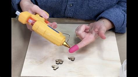 How do you fix hot glue mistakes?