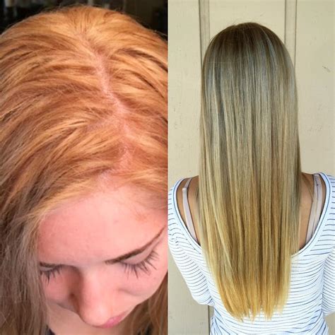 How do you fix orange hair after highlighting?