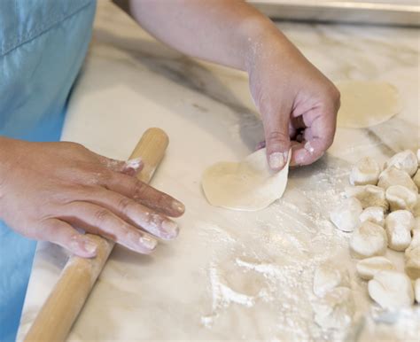 How do you fix sticky dumpling dough?