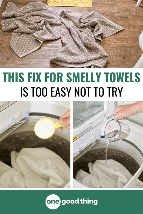 How do you fix stinky towels?