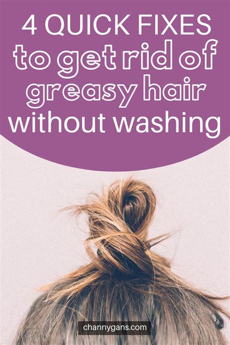 How do you fix super greasy hair?