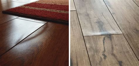 How do you fix swollen laminate flooring without replacing it?