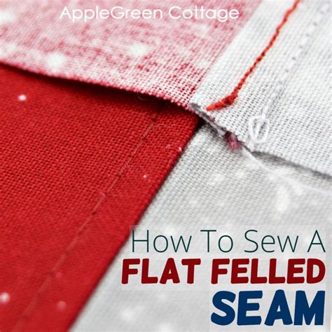 How do you flat fell an armhole seam?