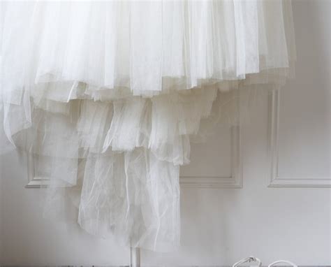 How do you flatten tulle?