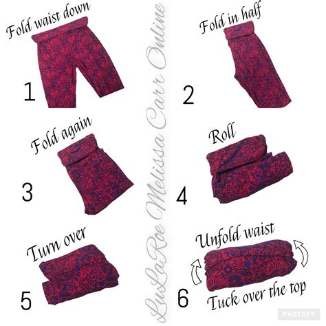 How do you fold leggings?