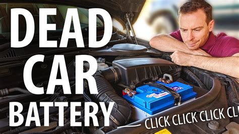 How do you force a dead battery to start?