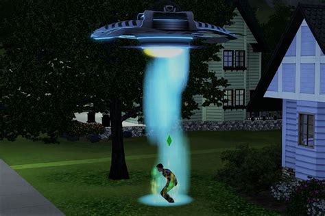 How do you force alien abduction in Sims 2?