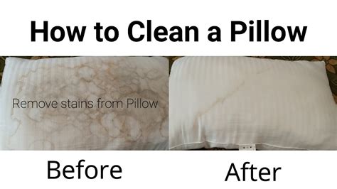 How do you freshen pillows without washing them?