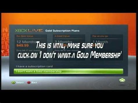 How do you get 1 month free Xbox Live?