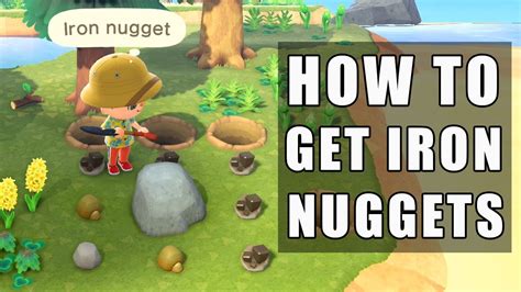 How do you get 30 iron nuggets fast in Animal Crossing?