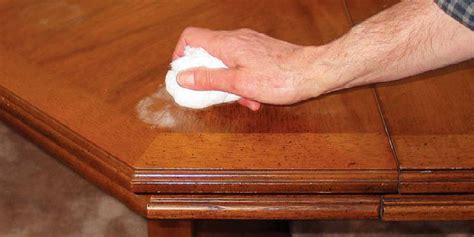 How do you get French polish off old furniture?