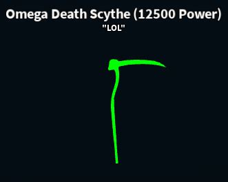 How do you get Omega Death scythe?