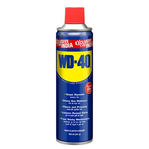 How do you get WD-40 off stone?