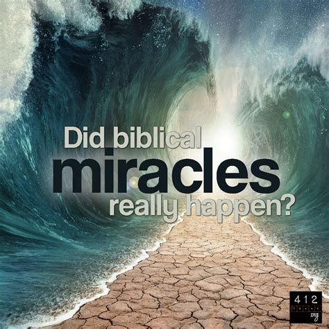 How do you get a miracle in the Bible?