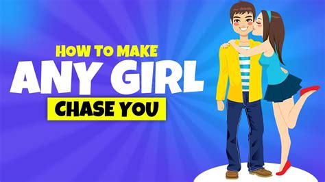 How do you get a shy girl to chase you?