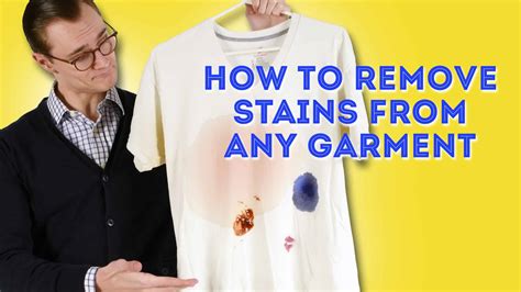How do you get a stain out of a white shirt that won't come out?