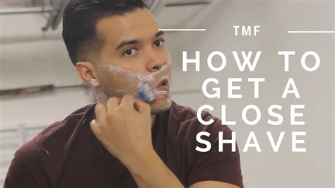 How do you get a super close shave?