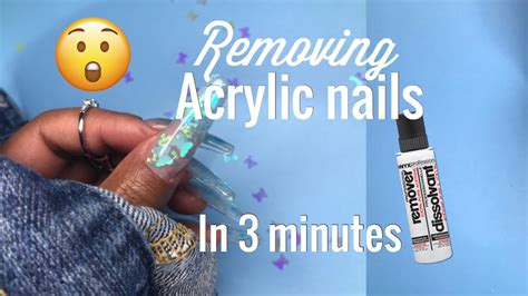 How do you get acrylic nails off fast?