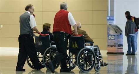 How do you get around airport with mobility issues?