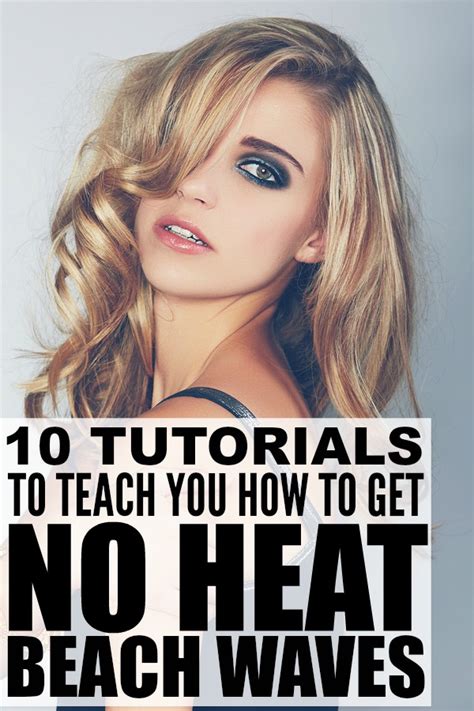 How do you get beach waves without heat?