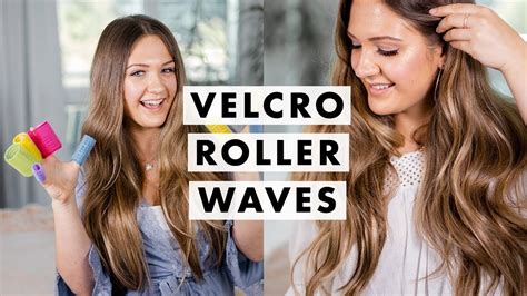 How do you get beachy waves with hot rollers?