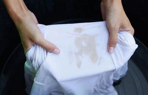 How do you get dried water stains out of clothes?