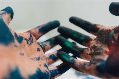 How do you get dye off your hands?