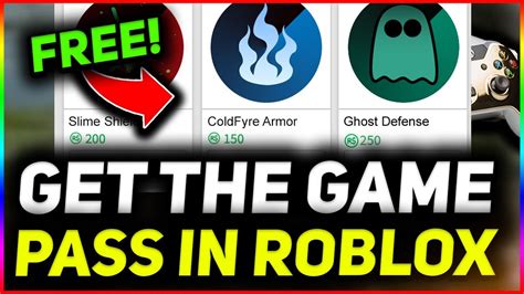 How do you get game pass on Roblox?