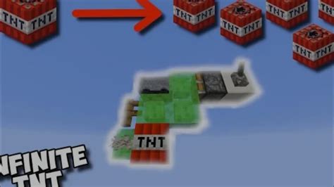 How do you get infinite TNT in Minecraft?