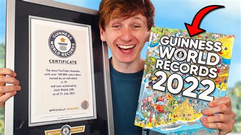 How do you get into the Guinness World Record?