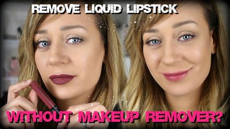 How do you get lipstick off without makeup remover?