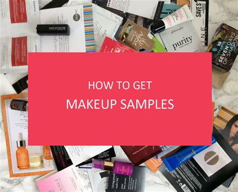 How do you get makeup samples?