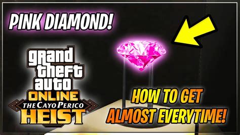 How do you get pink diamond in Cayo Perico?