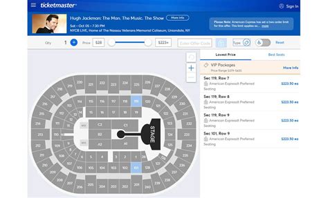 How do you get preferred seating presale?