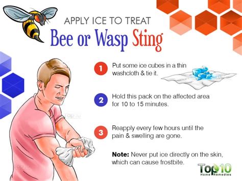 How do you get rid of a bee sting?