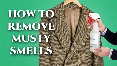 How do you get rid of bad smells on clothes?