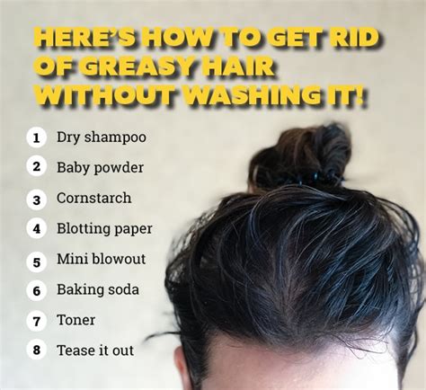 How do you get rid of buildup in your hair without washing it?