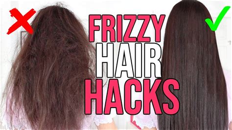 How do you get rid of frizzy hair after a flat iron?