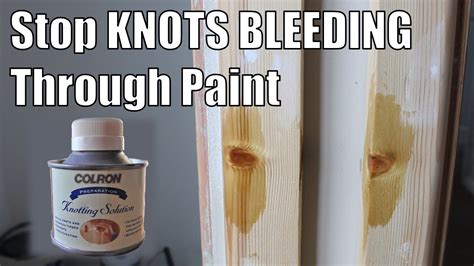 How do you get rid of knots in wood?