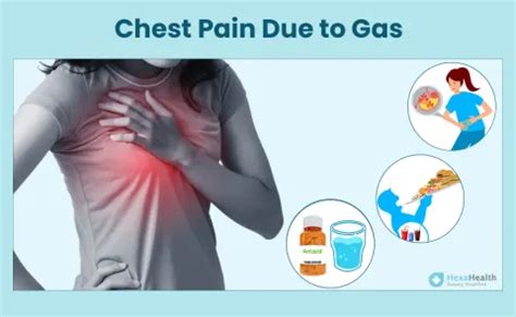 How do you get rid of trapped gas in your chest?