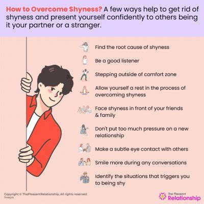 How do you get someone out of shyness?