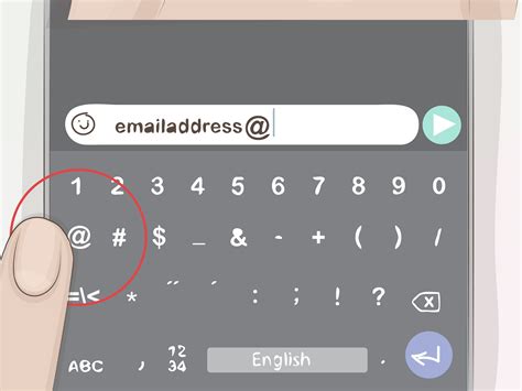 How do you get symbols when typing?