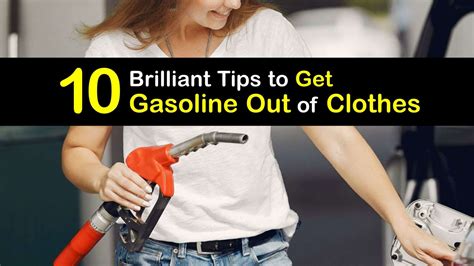 How do you get the smell of gasoline out of clothes?