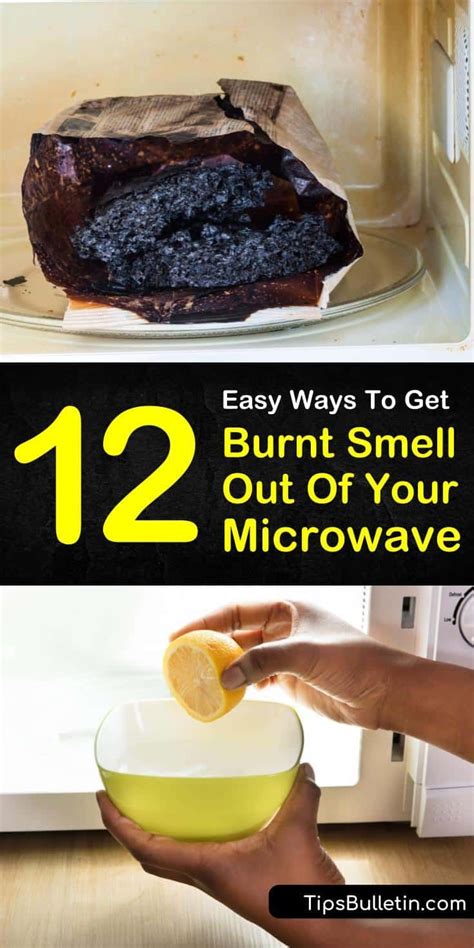 How do you get the smell out of a microwave with baking soda?